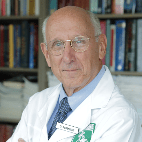  The Pioneer, with the National Cancer Institute’s Steven Rosenberg