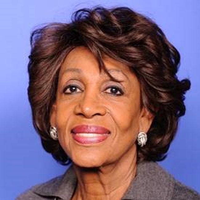  Madame Chairwoman, with U.S. Representative Maxine Waters