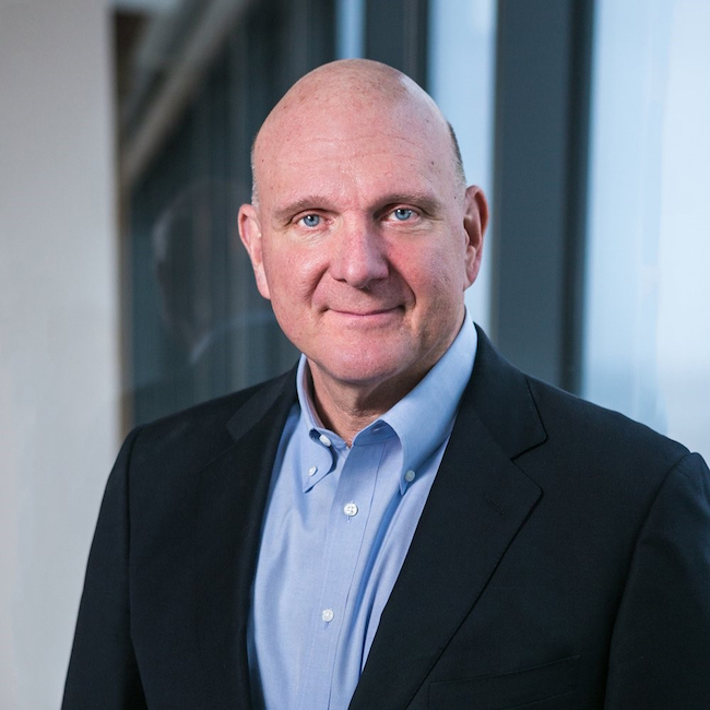  Data-Driven, with former Microsoft CEO Steve Ballmer