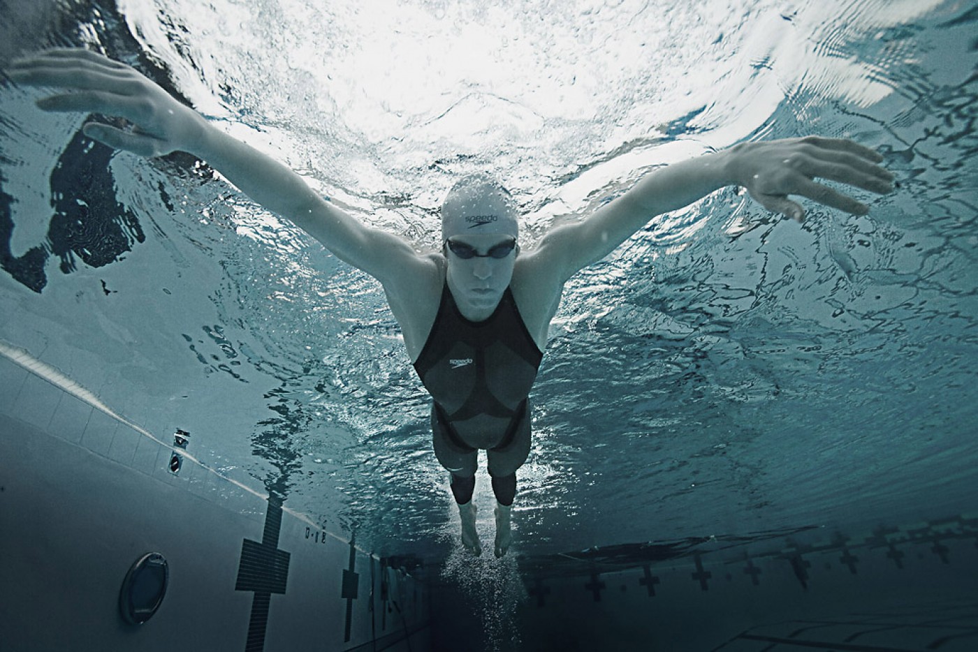 speedo swimsuit underwater action