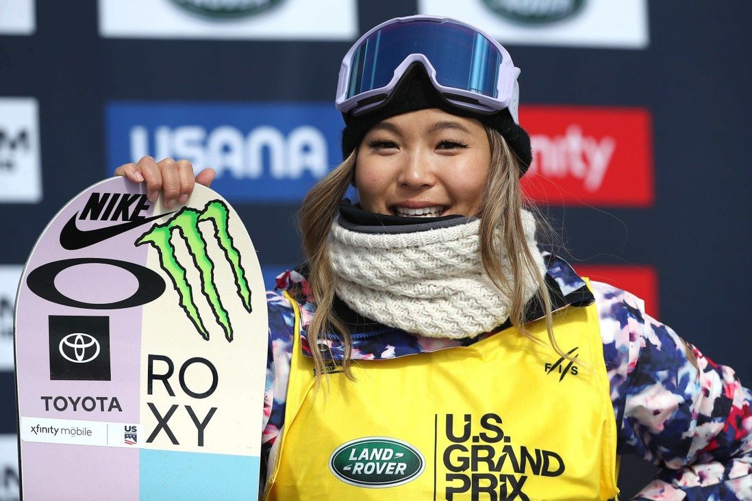 Chloe Kim Snowboardin