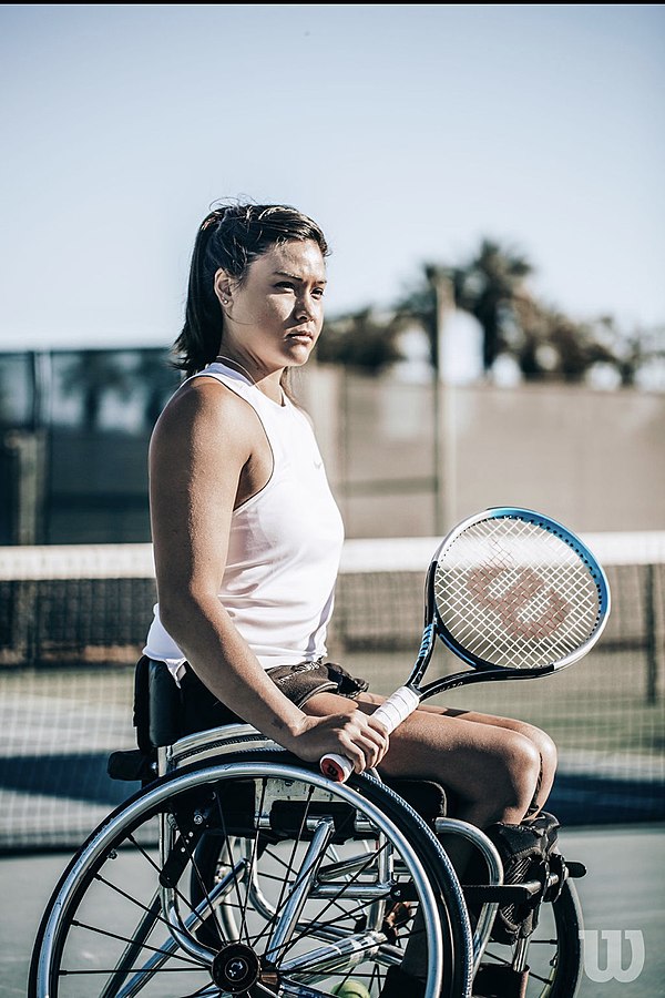 Dana Mathewson Wilson Athlete Female Paralympic Wheelchair Tennis Player