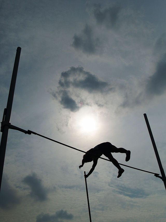 pole vault wikimedia commons