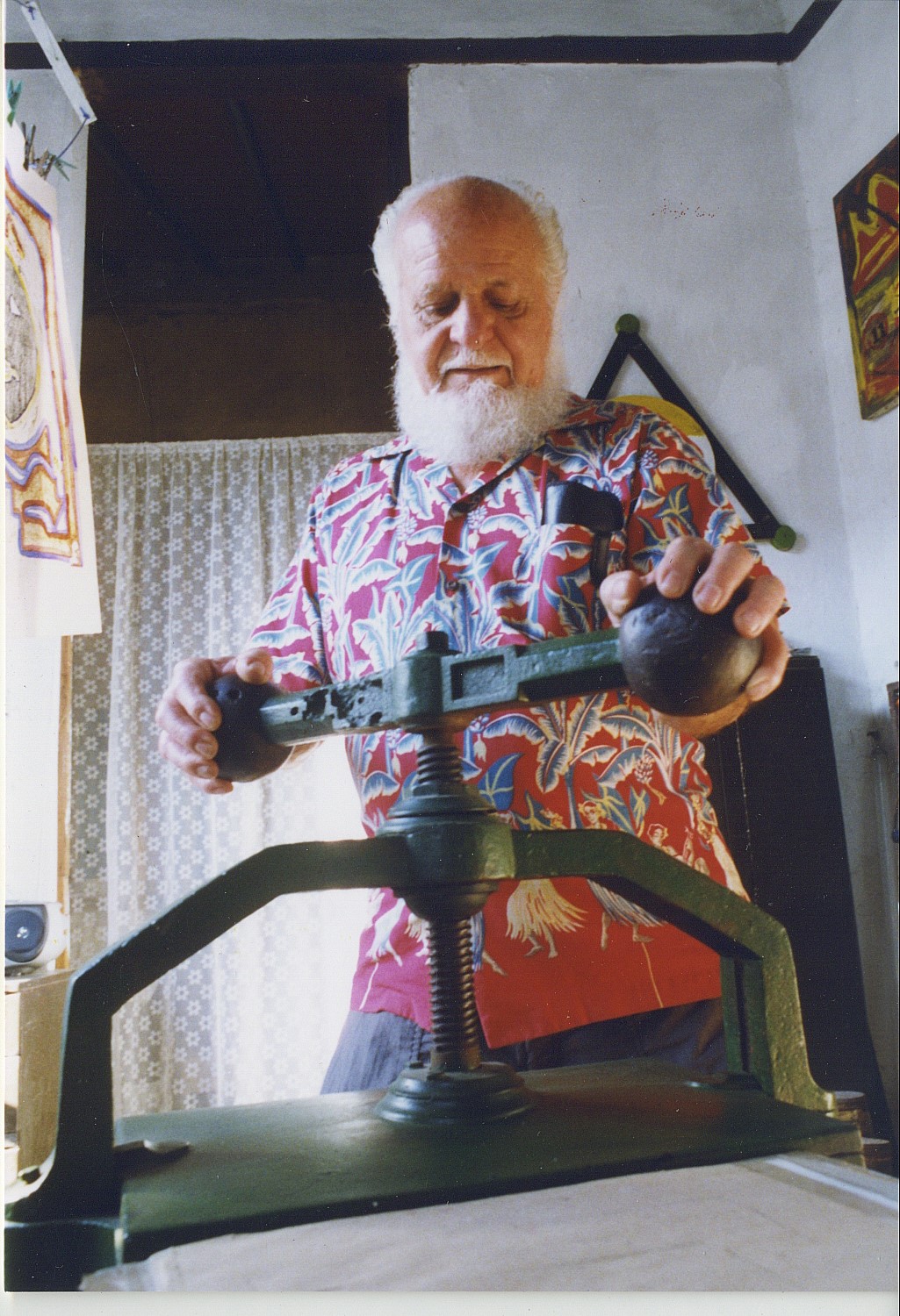 Screen print artwork