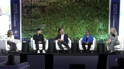 A photograph of the panel speakers