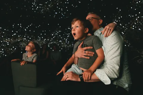 Visitors are in awe of the Holodeck Experience