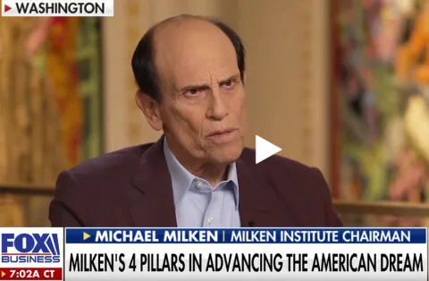 Mike Milken in interview with FOX Business.