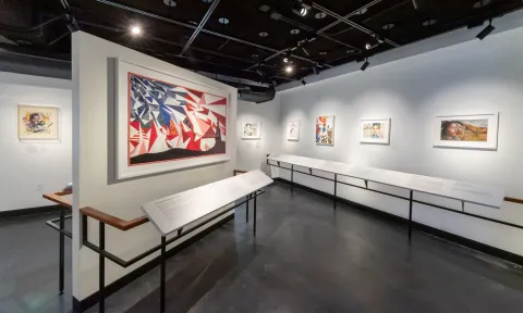 A photograph of the ARTEFFECT artwork. 