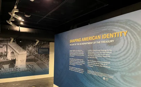 The new Treasury exhibit